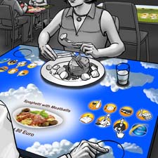 Interactive table